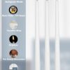 TAPERED CANDLES-12″ – 12 PACK  WHITE - Image 3