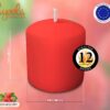 SCENTED VOTIVE CANDLES 9 PK –  STRAWBERRY - Image 2