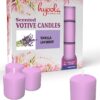 SCENTED VOTIVE CANDLES 9 PK –  VANILLA LAVENDER
