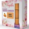 SCENTED VOTIVE CANDLES 9 PK –  WINTER ORANGE - Image 4