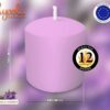 SCENTED VOTIVE CANDLES 9 PK –  VANILLA LAVENDER - Image 2