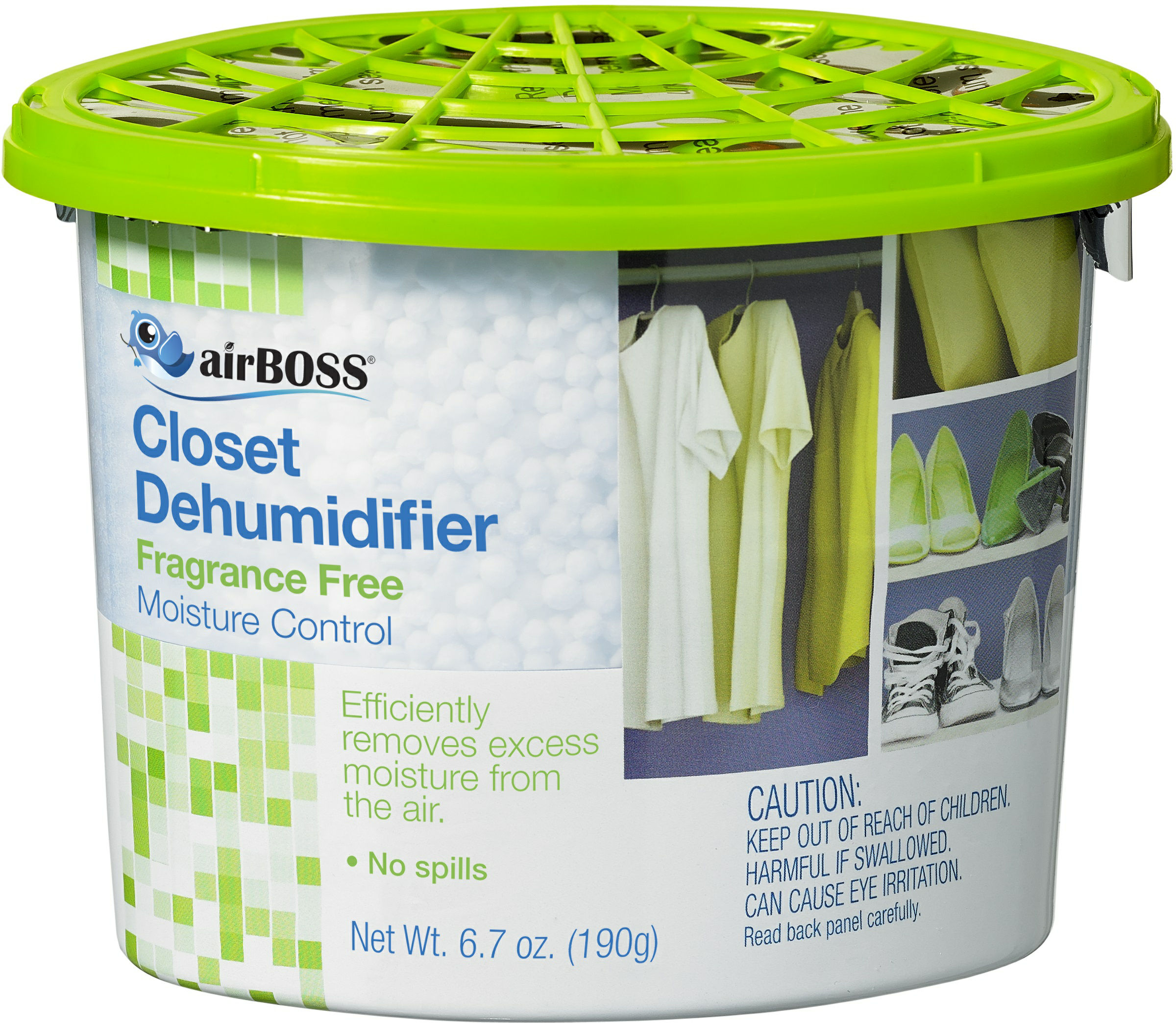 DEHUMIDIFIER-CLOSET 6.7oz TUB