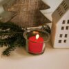 SCENTED VOTIVE CANDLES 9 PK –  STRAWBERRY - Image 5