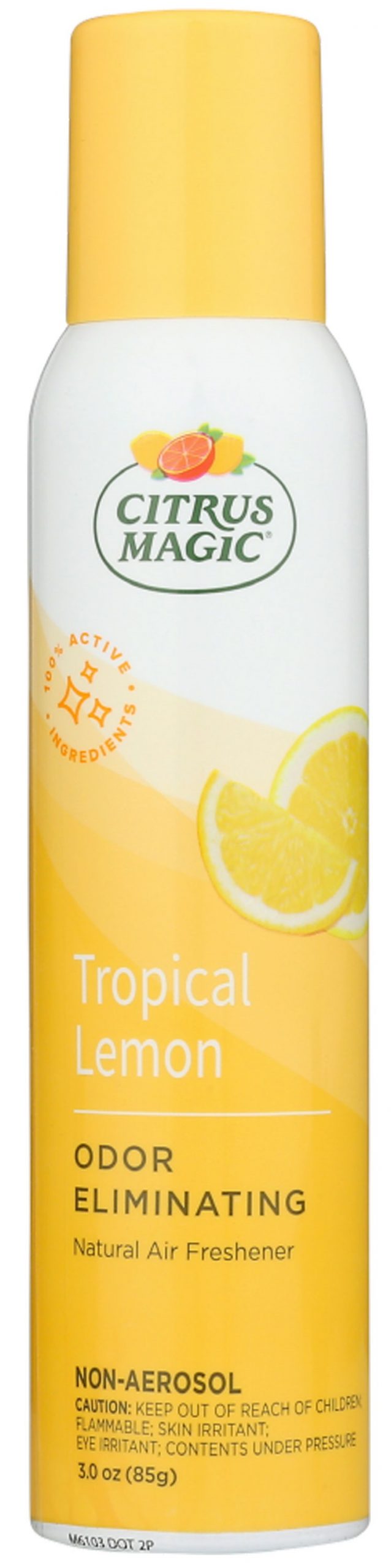 CITRUS MAGIC AIR FRESH-3 oz TROPICAL LEMON