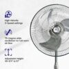 FAN-PEDESTAL-18″OSC-ALL METAL-3SPD - Image 2