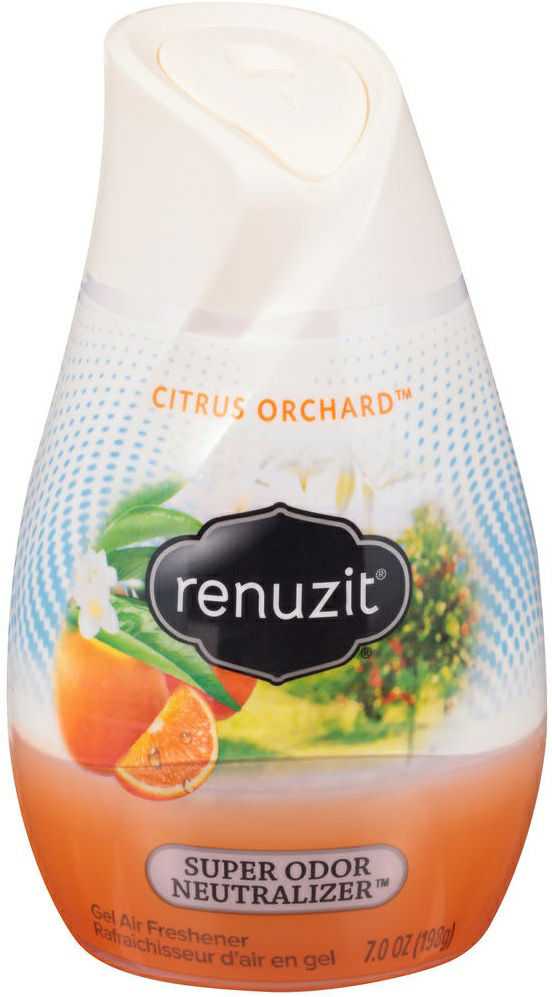 RENUZIT GEL AIR FRESHENER-7 oz CITRUS ORCHARD