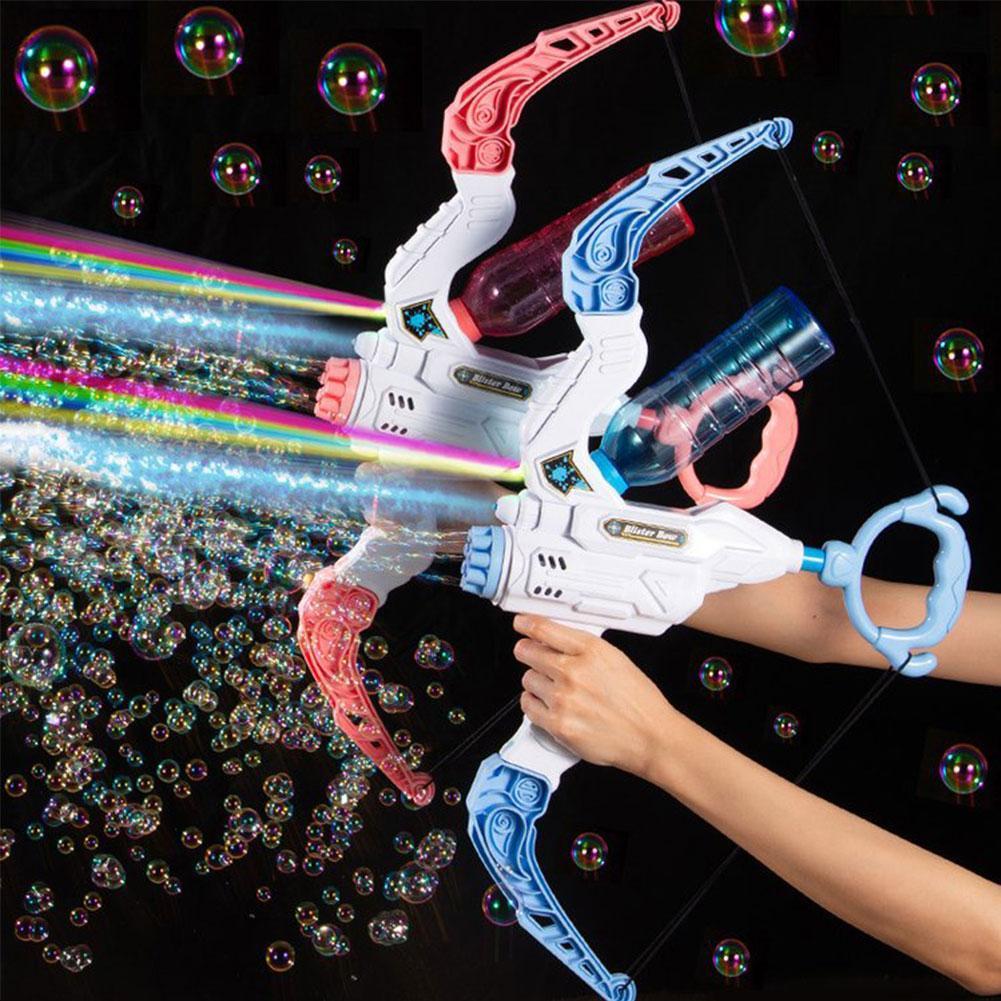 2 In 1 Bubble Gun Electric Bow And Arrow
